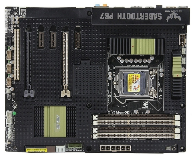 华硕剑齿虎tuf p67主板1155针支持i33220i53470i73770kcpu