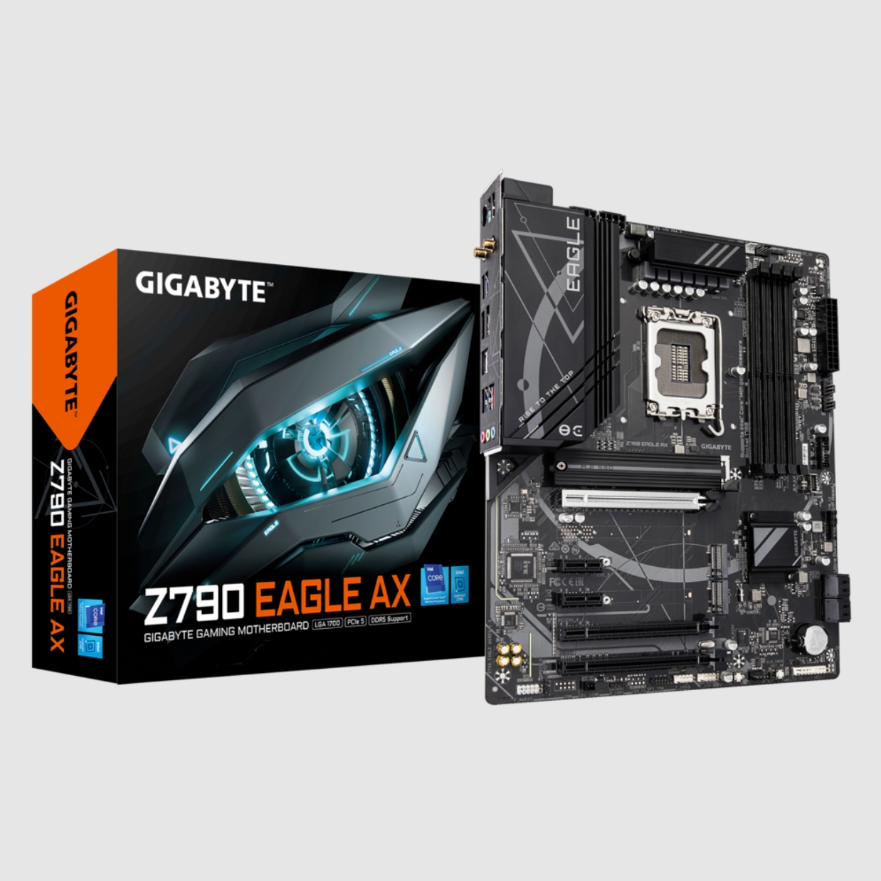 技嘉Z790 EAGLE AX d5内存猎鹰1700主板支持12/13/14代cpu处理器