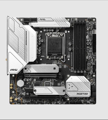 微星B660M MORTAR WIFI DDR4迫击炮主板1700支持12/13/14代cpu