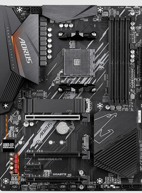 技嘉b550 aorus elite小雕主板am4支持3600 5600 5700g 5950xcpu