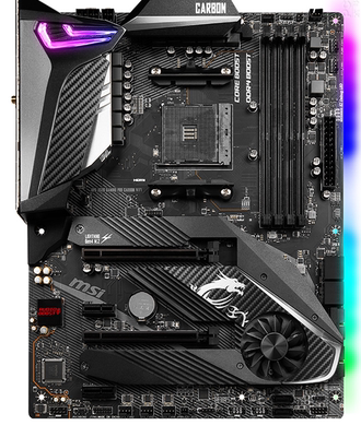 微星X570GAMINGCARBONWIFI暗黑