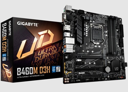 技嘉B460MD3H支持10代cpu
