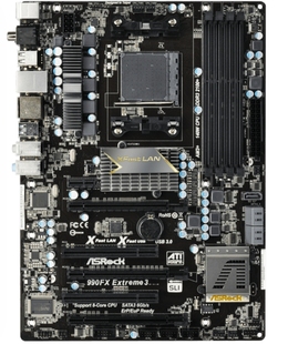 8370cpu处理器 8350 华擎990fx extreme3极限玩家主板am3支持6300