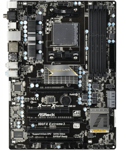 华擎990fx extreme3极限玩家主板am3支持6300 8350 8370cpu处理器