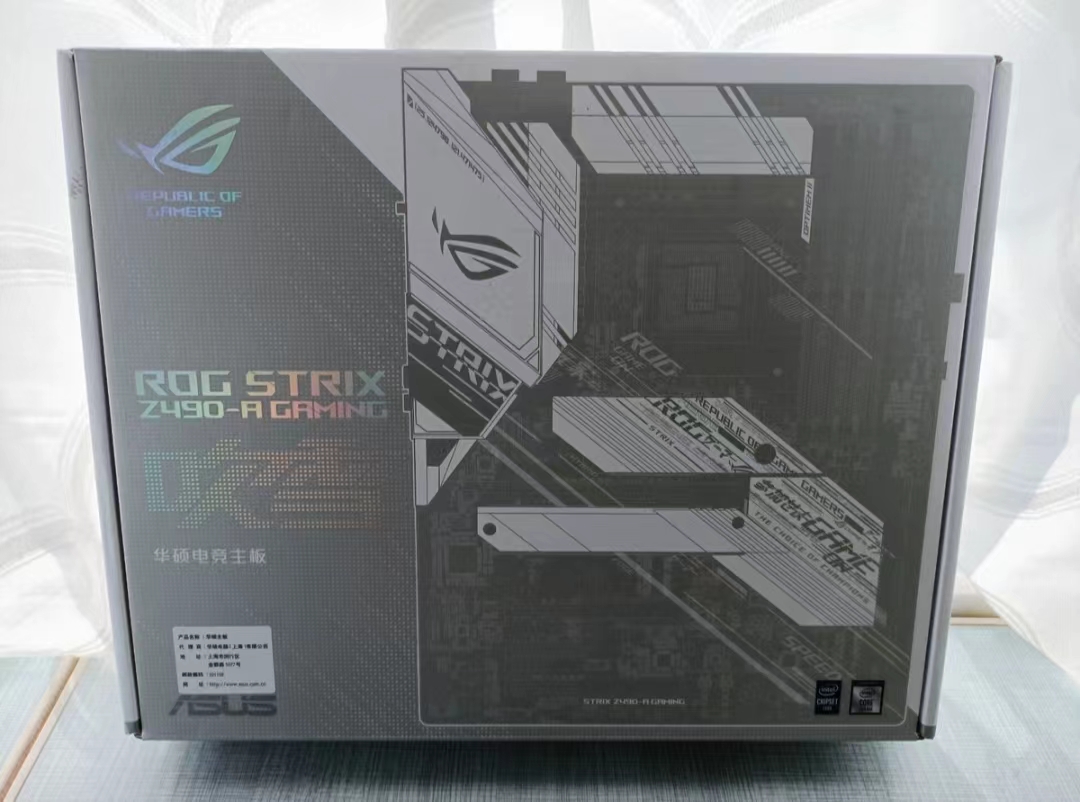 华硕ROG STRIX Z490-A GAMING吹雪主板1200支持i710700i911900cpu 电脑硬件/显示器/电脑周边 主板 原图主图