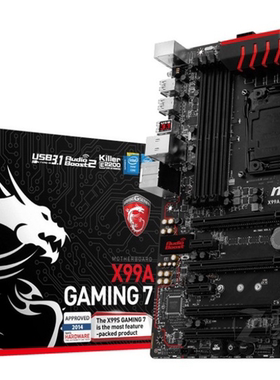 微星X99A GAMING 7 2011v3支持i75960xE5-2698v4 2680v3cpu主板