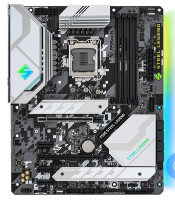 华擎Z590 Steel Legend 1700钢鞋传奇主板支持10700 11900kfcpu