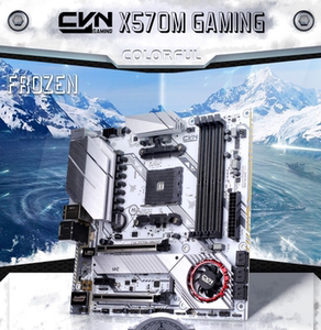 七彩虹CVN X570M GAMING FROZEN V14支持AMD4 3800X5950Xcpu主板