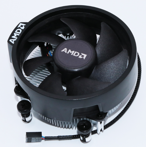 amd幽灵锐龙原装铝制散热器