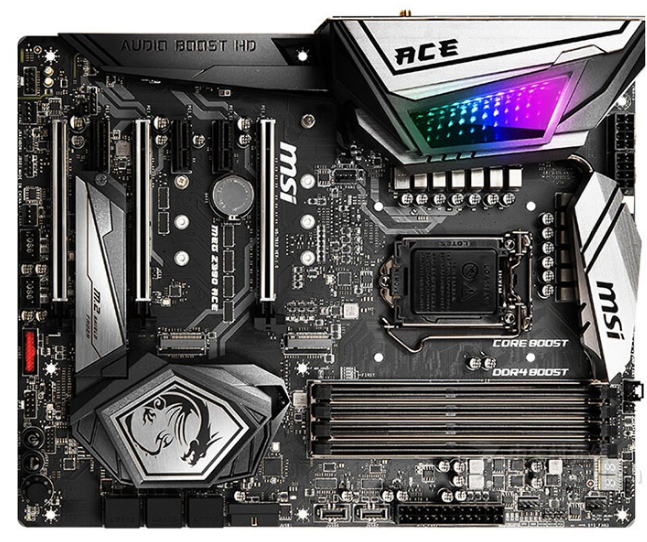 微星MEG Z390 ACE战神主板1151支持i39100fi58600i787009900kargb