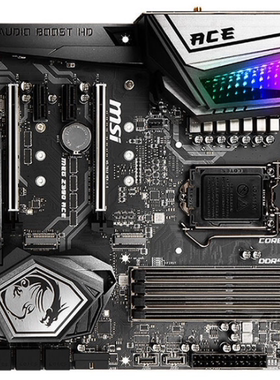 微星MEG Z390 ACE战神主板1151支持i39100fi58600i787009900kargb