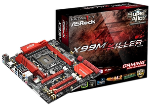 2699v4台式 华擎X99M 2011v3针支持i75960xE5 杀手版 机主板 KILLER