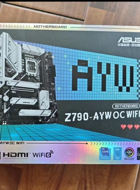 华硕Z790 AYW OC WIFI哎呦喂主板1700支持D5支持12/13/14代cpu