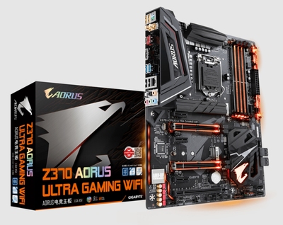 技嘉Z370 aorus ultra Gaming wifi主板1151针支持8700 9900kfcpu