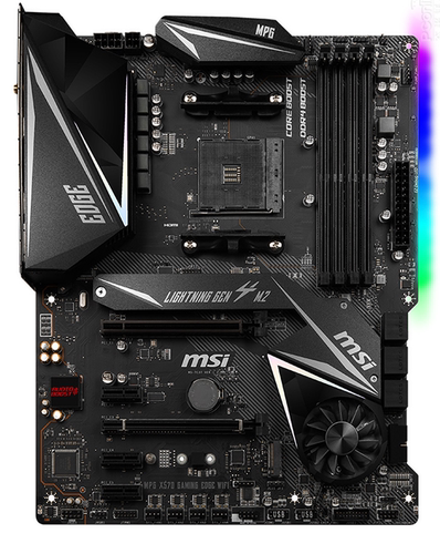 微星X570GAMINGEDGEWIFI刀锋