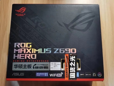 华硕ROG MAXIMUS Z690 HERO1700主板支持12代13代cpu5代内存雷电4
