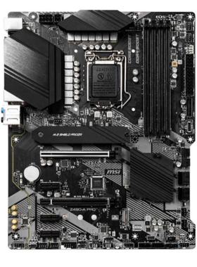 微星Z490-A PRO台式机主板1200针支持10700 11900kfcpu处理器