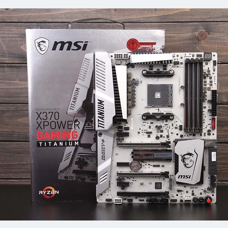 微星X370 XPOWER GAMING TITANIUM台式机主板AM4支持5600g 3900
