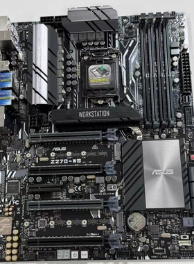 华硕Z270 WS台式机工作站主板1151针支持6500 6600 7700kCPU