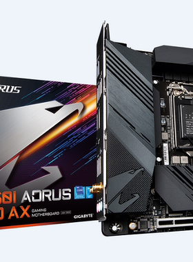 技嘉B560I AORUS PRO AX1200支持10/11代cpu主板台式机d4内存条