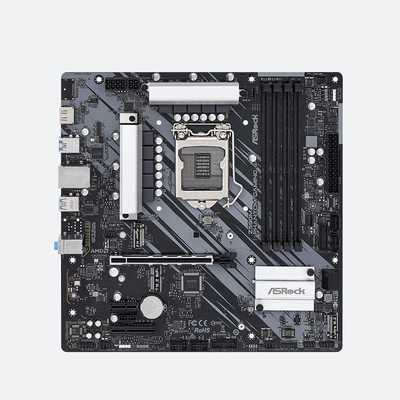 华擎Z590M Phantom Gaming 4主板1200针支持10700 11900kf cpu