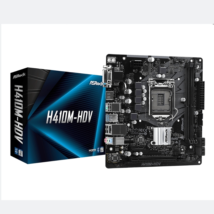华擎H410M-HDV支持10代cpu