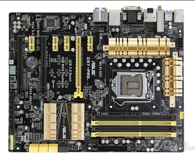 华硕z87-pro1150针支持显卡主板