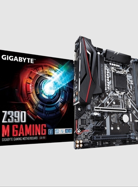 技嘉Z390M GAMING台式机主板1151支持8700 9700 9900kfcpu处理器
