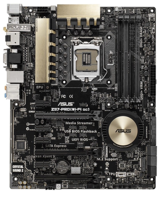 华硕Z97-PRO(WiFiac)支持wifi