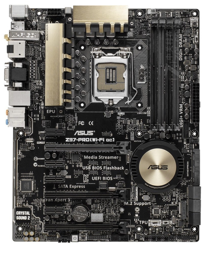 华硕Z97-PRO(WiFiac)支持wifi