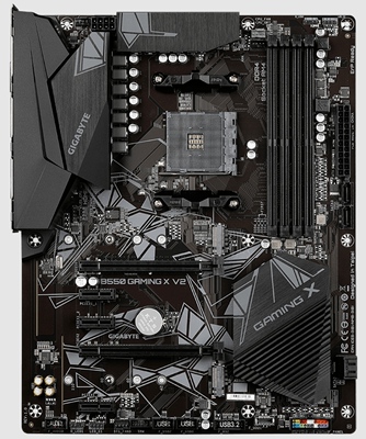 技嘉B550 GAMING X V2主板am4支持3500 5700 5950xcpu处理器