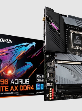技嘉Z690 AORUS ELITE AX ddr4内存主板1700支持12/13/14代处理器