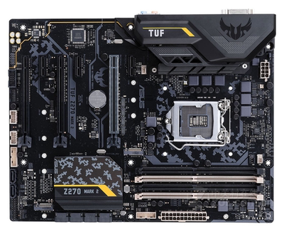 华硕TUF Z270 MARK2主板1151支持i56600i767007700cpu处理器ddr4