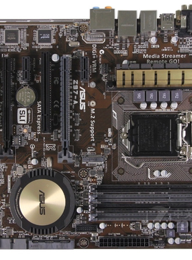 华硕Z97-A1150针主板支持g3220i34130i54460i747704790kcpu处理器