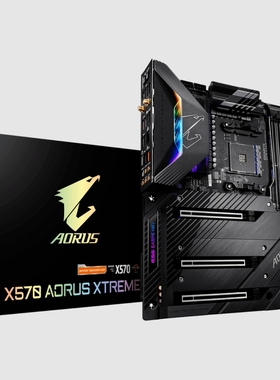 拆机技嘉x570 aorus xtreme大雕主板am4支持3600 5700 5950xcpu