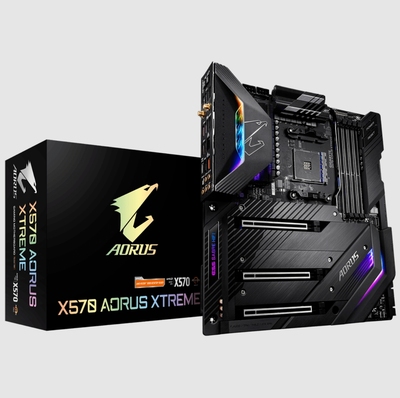 拆机技嘉x570 aorus xtreme大雕主板am4支持3600 5700 5950xcpu