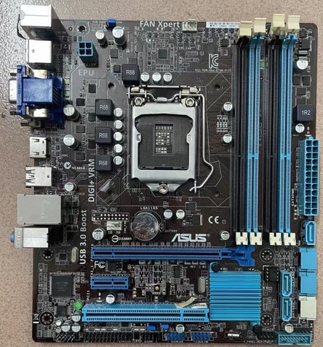 华硕P8B75m plus主板1155针支持2300 2700 3570 3770kcpu处理器