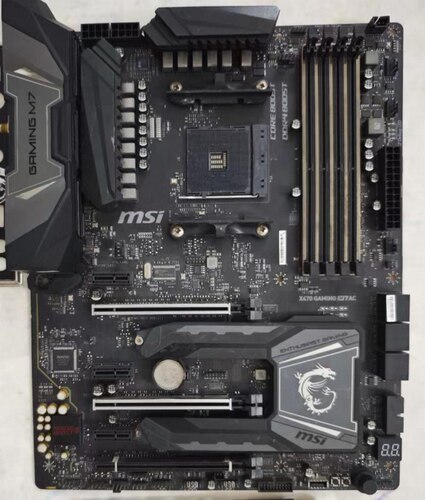 微星x470 gaming m7 ac主板am4支持1600 2700 3800 5950cpu处理器