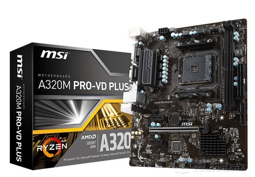 微星A320MPRO-VDPLUS5代cpu