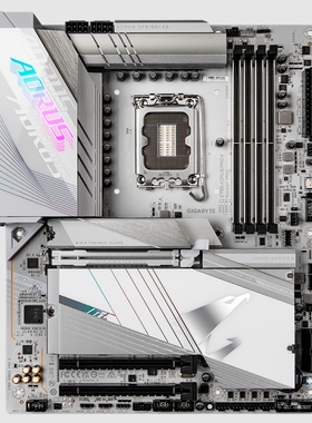 技嘉z790 aorus pro x冰雕白色主板1700支持12/13/14代cpu处理器