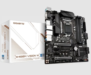 技嘉W480M VISION W主板1200针支持10700 11900k 1250 1370 1390p