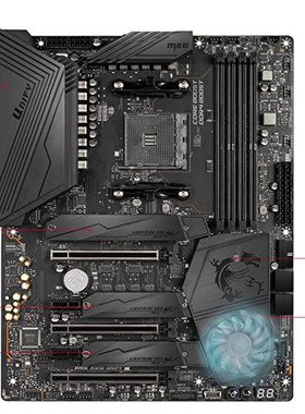 微星MEG X570 UNIFY支持AMD4 锐龙 3600X/3800X/5950Xcpu主板