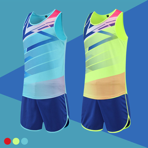 省队田径服训练服体考背心马拉松