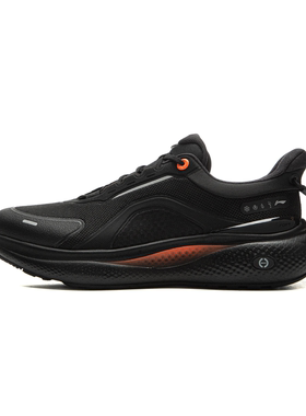 李宁休闲鞋男子2025冬季新款SOFTPLUS2柔软舒适潮流运动鞋AGLV083