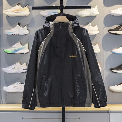 李宁运动风衣冰感舒适