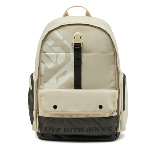 李宁反伍BADFIVE男女双肩包大容量学生书包旅行运动背包ABSV209