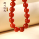 慧心拔云见日出 天花板保山南红手串10mm A06毕业级手链 云中看景