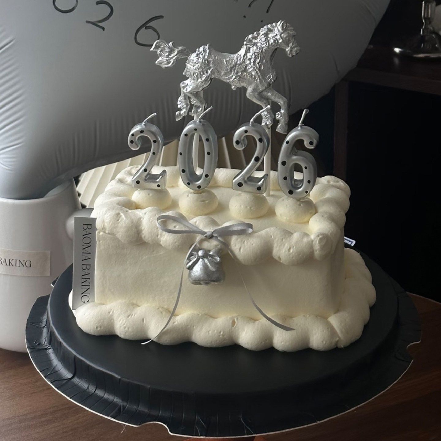 极简风2026除夕夜马年数字蜡烛蛋糕装饰马上成功小马模具DIY丝带,节庆用品/礼品,蛋糕/烘焙装饰用品,淘宝优惠券,粉丝福利购,淘宝优惠卷