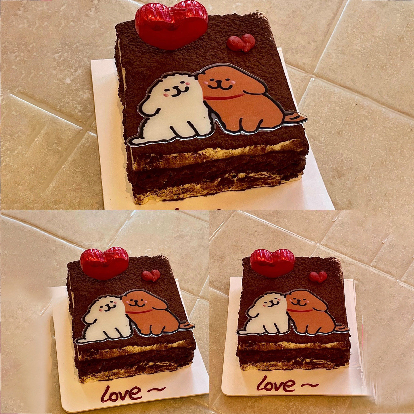网红2.14情人节情侣纪念日贴贴线条小狗蛋糕装饰插件爱心蜡烛装扮,节庆用品/礼品,蛋糕/烘焙装饰用品,淘宝优惠券,粉丝福利购,淘宝优惠卷