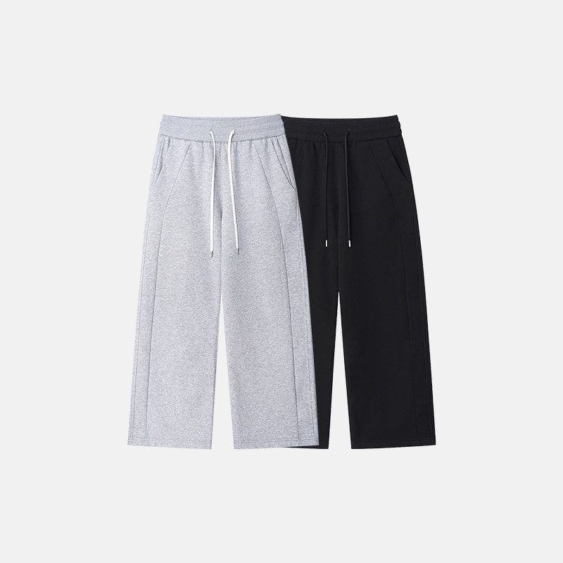 scuba卫裤A字廓形立体剪裁